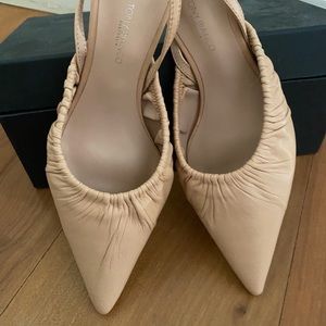 Brand New! Cute sling back Tony Bianca Heels! 8.5